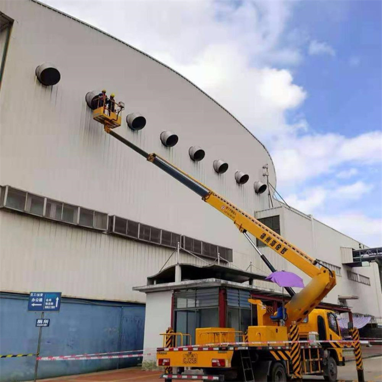 淄博周村高空作业车出租服务：专业广告牌安装解决方案