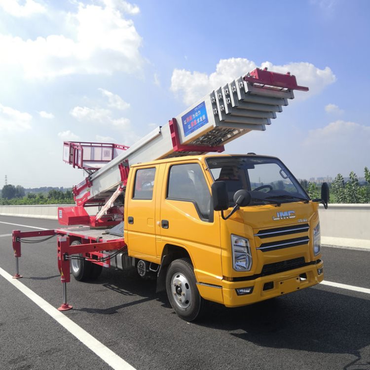 淄博周村出租云梯车电话 水泥上楼